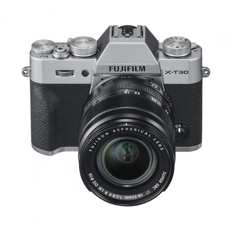 Fujifilm X -T30 II + 18-55mm Boîtier MILC 26,1 MP X-Trans CMOS 4 9600 x 2160 pixels Argent, Noir