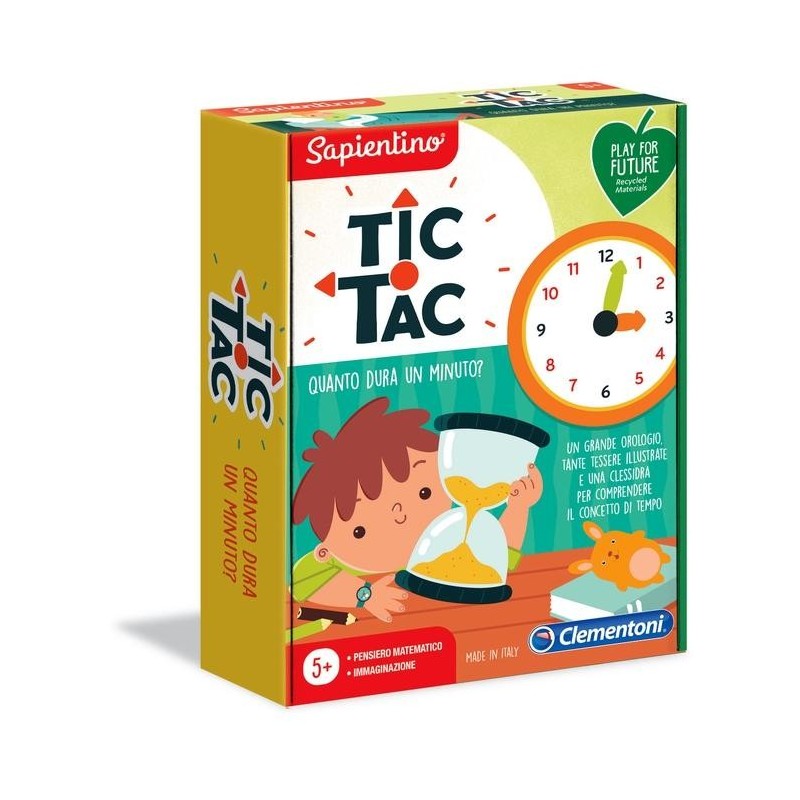 Clementoni TIC TAC QUANTO DURA UN MINUTO?