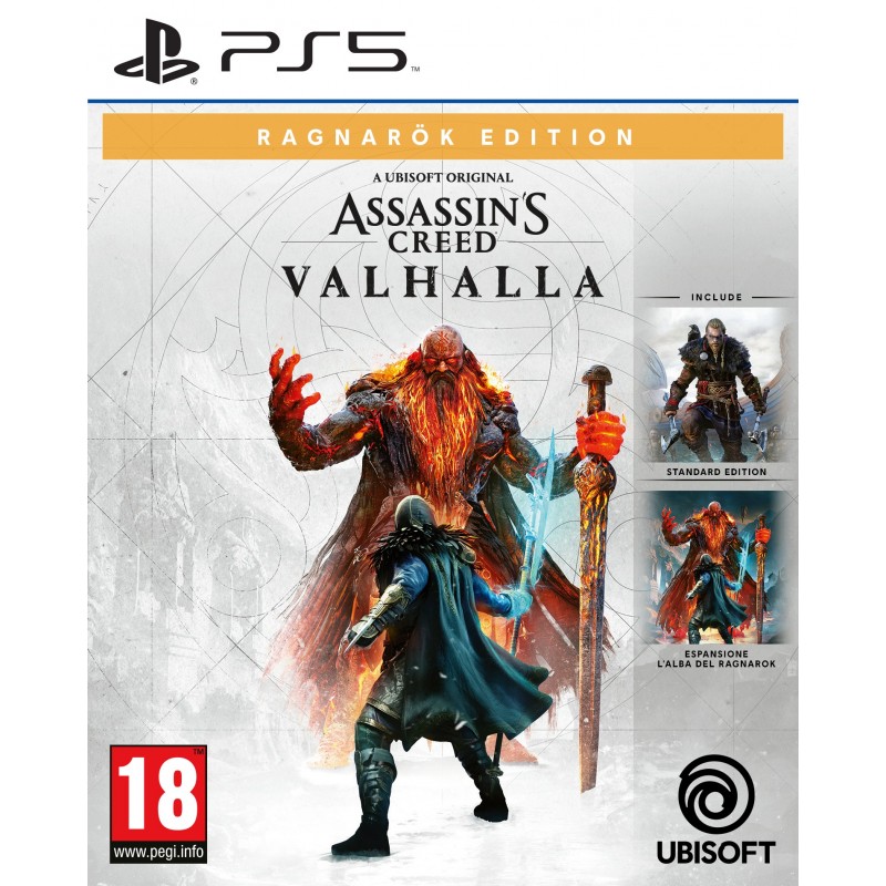 Ubisoft Assassin's Creed Valhalla Dawn of Ragnarök Standard+Add-on Italian PlayStation 5