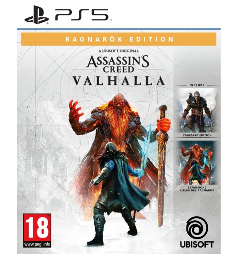 Ubisoft Assassin's Creed Valhalla Dawn of Ragnarök Estándar+Complemento Italiano PlayStation 5