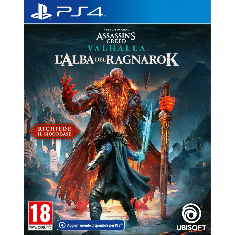 Ubisoft Assassin's Creed Valhalla Dawn of Ragnarök - Code In Box (Add-On) Erweitert Italienisch PlayStation 4