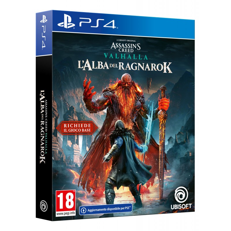 Ubisoft Assassin's Creed Valhalla Dawn of Ragnarök - Code In Box (Add-On) Erweitert Italienisch PlayStation 4