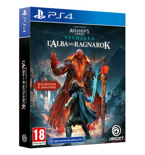 Ubisoft Assassin's Creed Valhalla Dawn of Ragnarök - Code In Box (Add-On) Erweitert Italienisch PlayStation 4