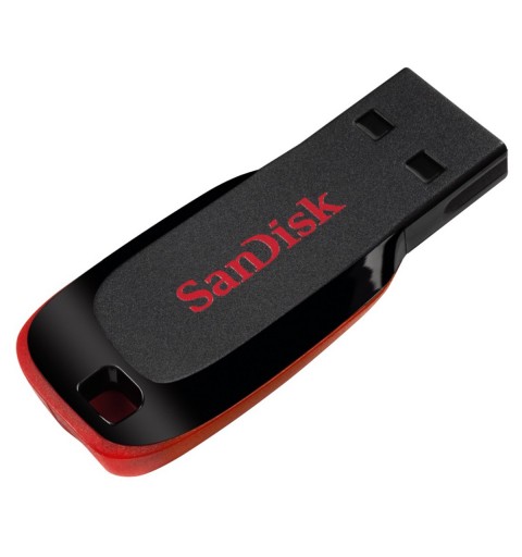 SanDisk Cruzer Blade lecteur USB flash 32 Go USB Type-A 2.0 Noir, Rouge