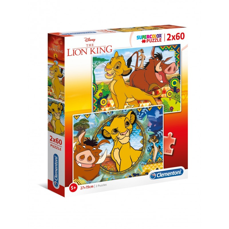 Clementoni Disney Lion King Puzzle de sol 60 pièce(s) Dessins animés