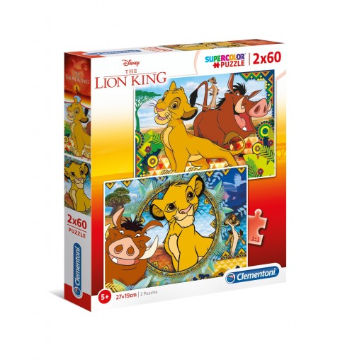 Clementoni Disney Lion King Puzzle de sol 60 pièce(s) Dessins animés