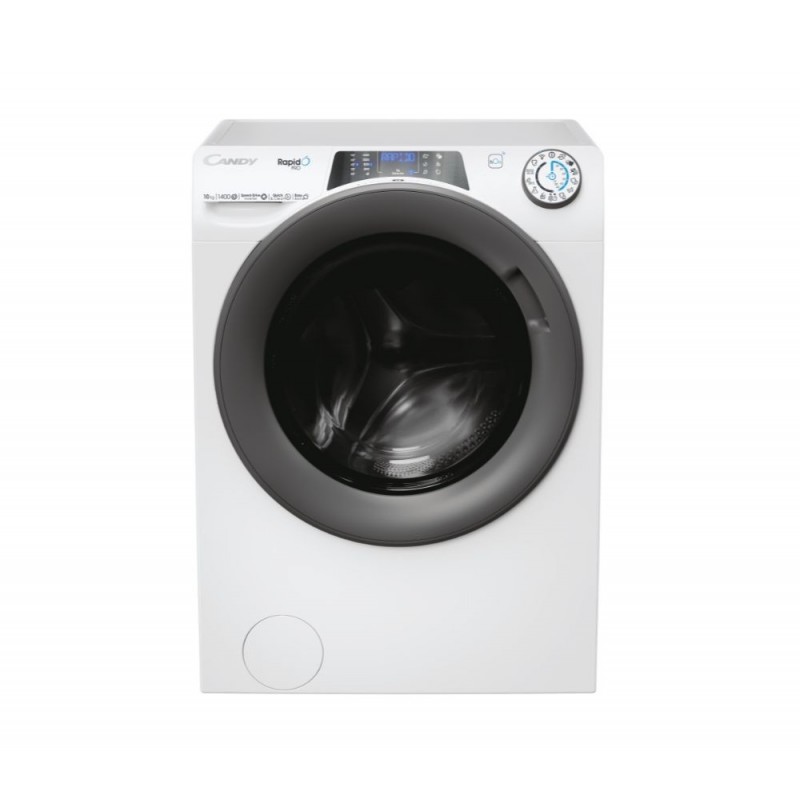 Candy RapidÓ PRO RP 4106BWMR 1-S machine à laver Charge avant 10 kg 1400 tr min A Blanc