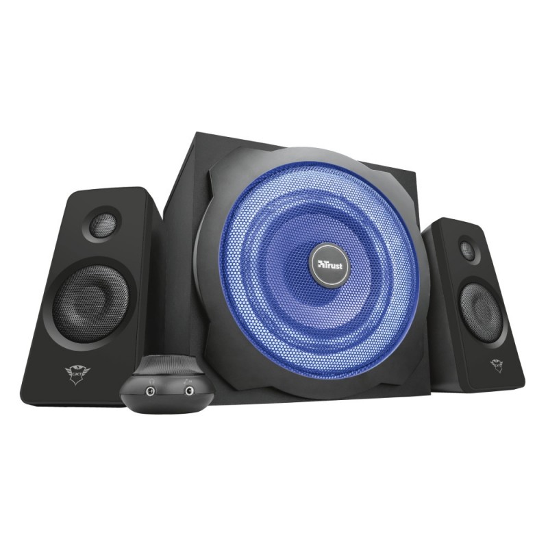 Trust GXT 628 120 W Schwarz, Blau 2.1 Kanäle