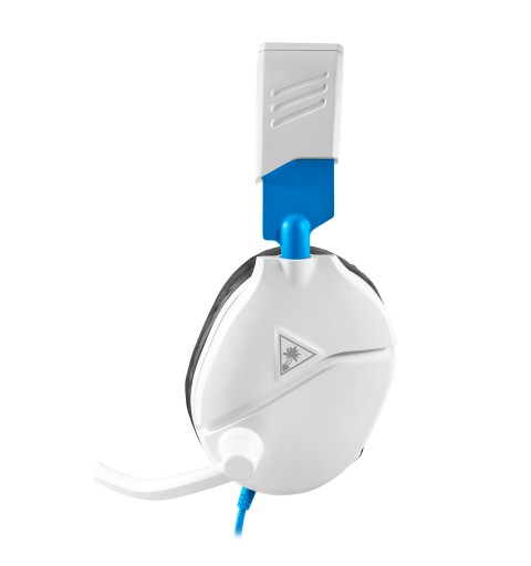 Turtle Beach Recon 70p Gaming Headset for PS5, PS4, Xbox, Switch PC - White & Blue