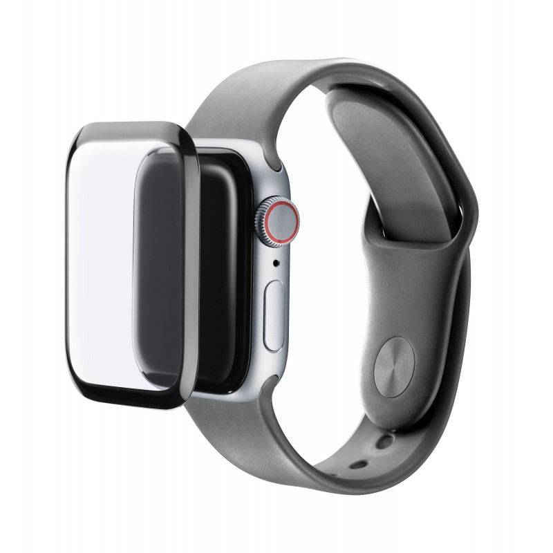 Cellularline Time Glass - Apple Watch 5 4 series (44mm) Vetro ibrido estremamente flessibile e resistente