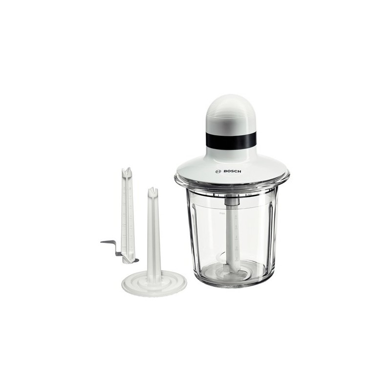 Bosch MMR15A1 picadora eléctrica de alimentos 1,5 L 550 W Negro, Blanco