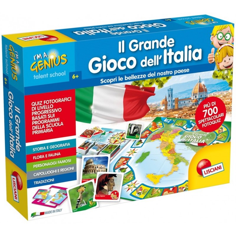 Lisciani Il grande gioco dell'Italia