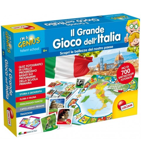 Lisciani Il grande gioco dell'Italia