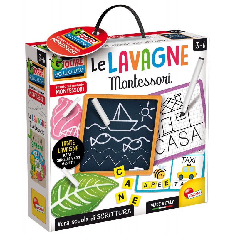 Lisciani Montessori Le Lavagne Educative