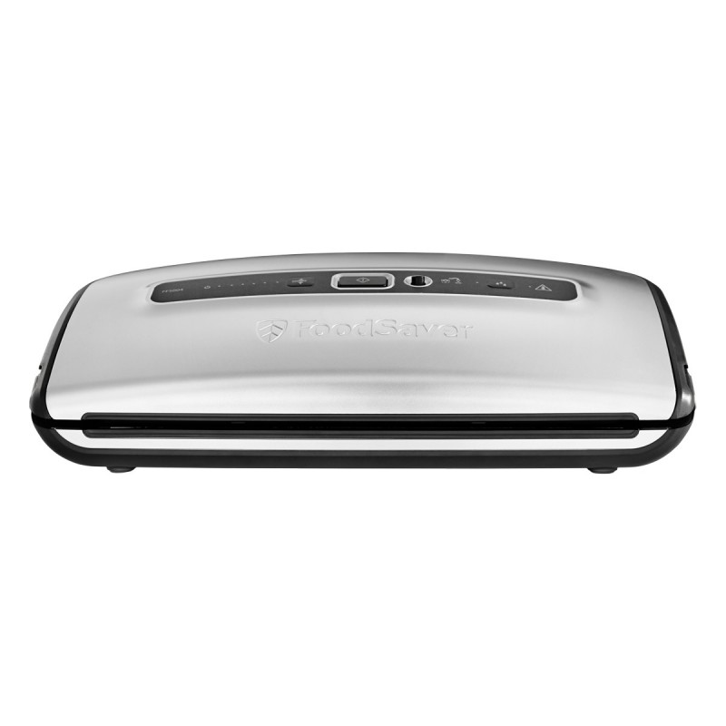 FoodSaver FFS016X-01 vacuum sealer 0.8 mbar Black, Stainless steel