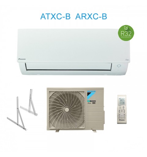 Daikin ATXC25B ARXC25B Condizionatore Climatizzatore 9000Btu + Staffa Siesta A++/A+ Inverter Wifi Ready