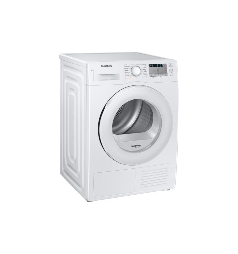 Samsung DV80TA020TH Wäschetrockner Freistehend Frontlader 8 kg A++ Stahl, Weiß