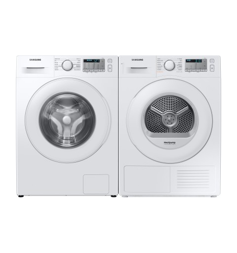 Samsung DV80TA020TH sèche-linge Autoportante Charge avant 8 kg A++ Acier, Blanc