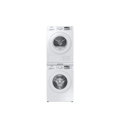 Samsung DV80TA020TH asciugatrice Libera installazione Caricamento frontale 8 kg A++ Acciaio, Bianco