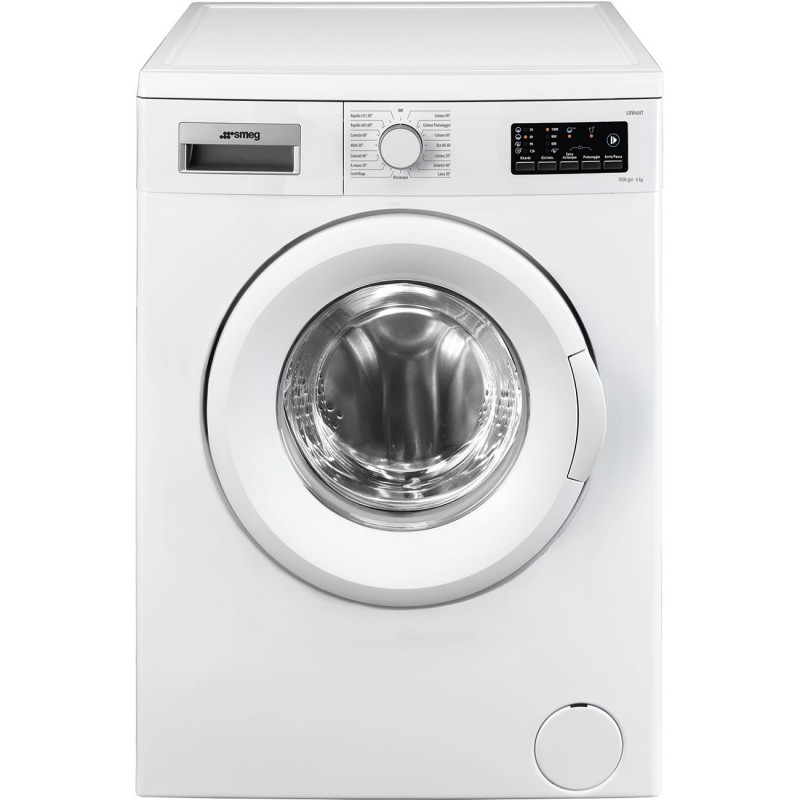 Smeg LBW60IT lavadora Carga frontal 6 kg 1000 RPM D Blanco