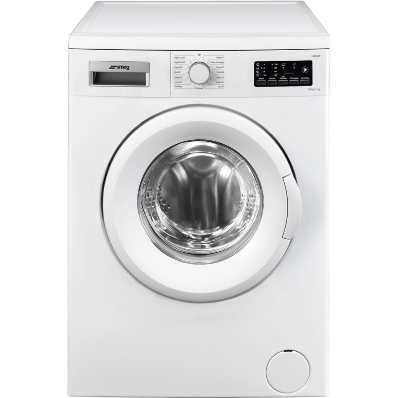 Smeg LBW60IT Waschmaschine Frontlader 6 kg 1000 RPM D Weiß