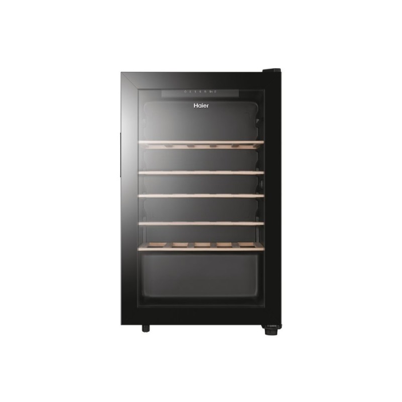 Haier Wine Bank 50 Serie 3 34004987 wine cooler Compressor wine cooler Freestanding Black 33 bottle(s)