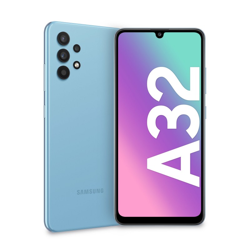 Samsung Galaxy A32 4G SM-A325F DS 16.3 cm (6.4") Dual SIM Android 11 USB Type-C 4 GB 128 GB 5000 mAh Blue