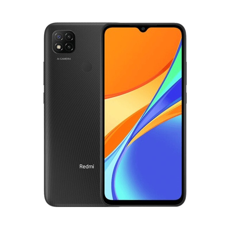 Xiaomi Redmi 9C 16,6 cm (6.53 Zoll) Dual-SIM Android 10.0 4G Mikro-USB 4 GB 128 GB 5000 mAh Grau