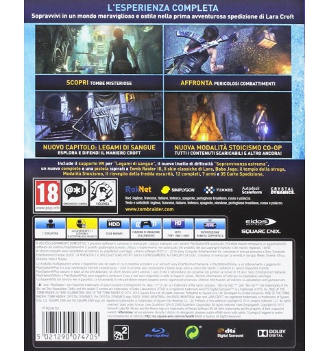 Koch Media Rise of the Tomb Raider, PlayStation 4 Standard Englisch
