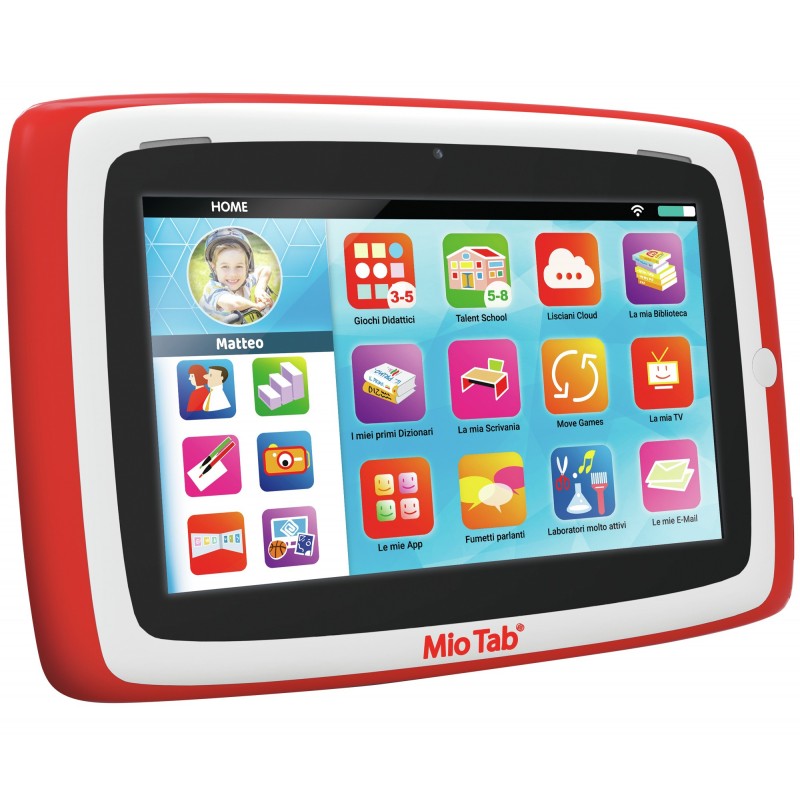 Lisciani MIO TAB 7'' SMART KID 2021 PLUS 16 GB Wi-Fi Rosso