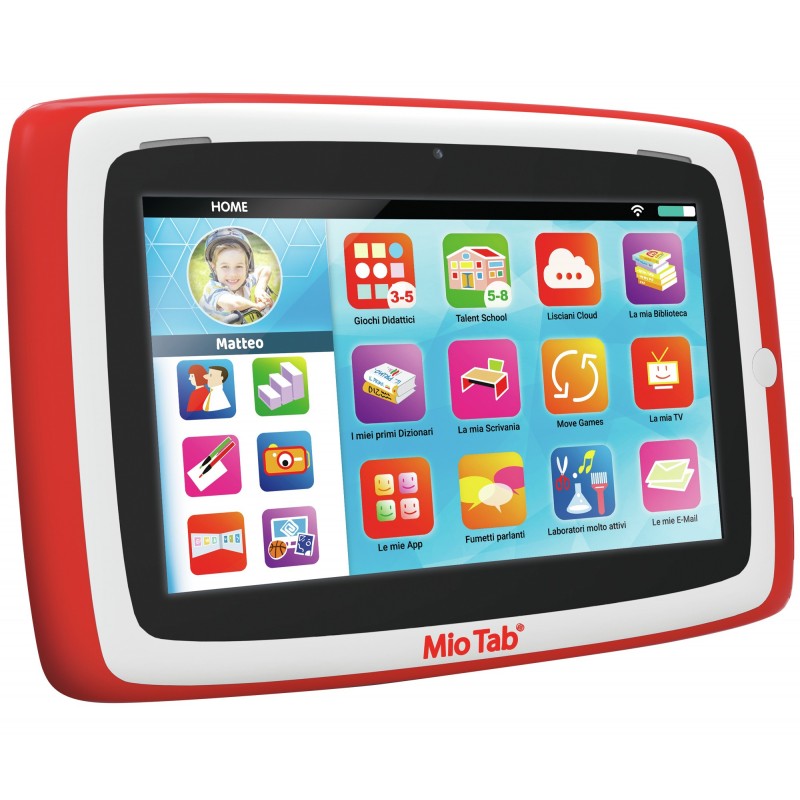 Lisciani MIO TAB 7'' SMART KID 2021 PLUS 16 GB Wifi Rojo