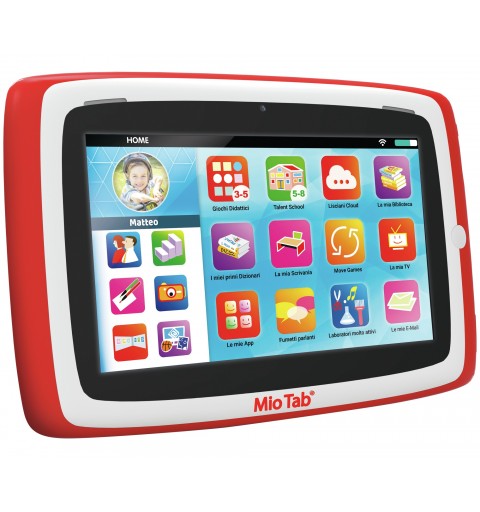 Lisciani MIO TAB 7'' SMART KID 2021 PLUS 16 Go Wifi Rouge