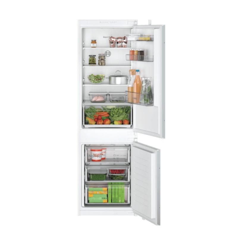 Bosch Serie 2 KIN86NSF0 frigorifero con congelatore Da incasso 260 L F Bianco