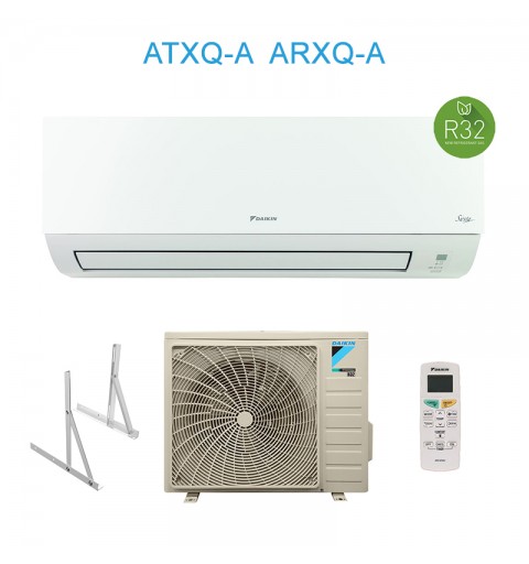 Daikin ATXQ25A ARXQ25A Condizionatore Climatizzatore 9000Btu Siesta Bluevolution Novità 2022 + Staffe A++/A+ Inverter Wifi Ready