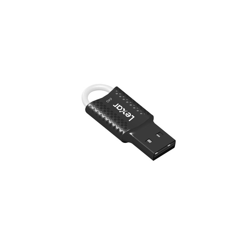 Lexar JumpDrive V40 unidad flash USB 64 GB USB tipo A 2.0 Negro