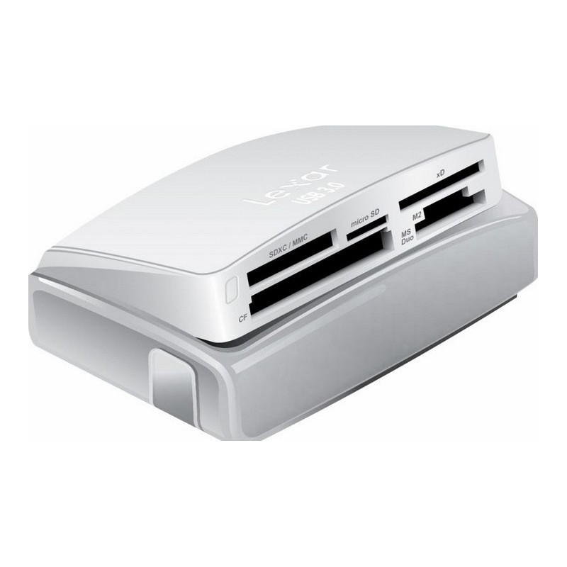 Lexar LRW025URBEU card reader USB 3.2 Gen 1 (3.1 Gen 1) White