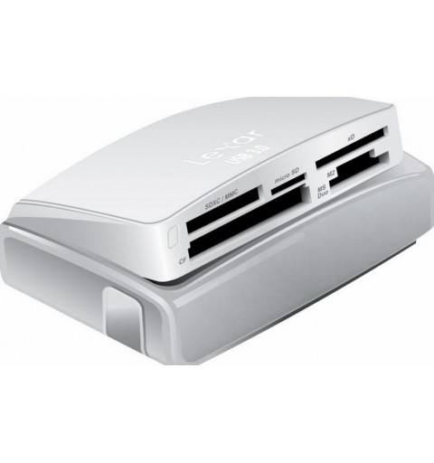 Lexar LRW025URBEU lector de tarjeta USB 3.2 Gen 1 (3.1 Gen 1) Blanco