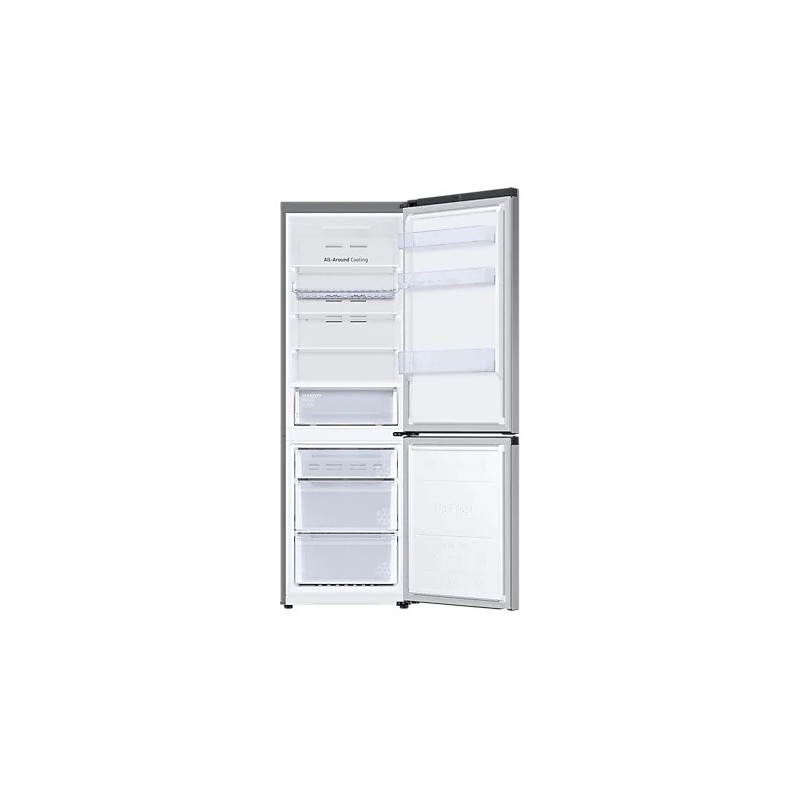 Samsung RB34T672ESA EF frigorifero con congelatore Libera installazione 340 L E Metallico