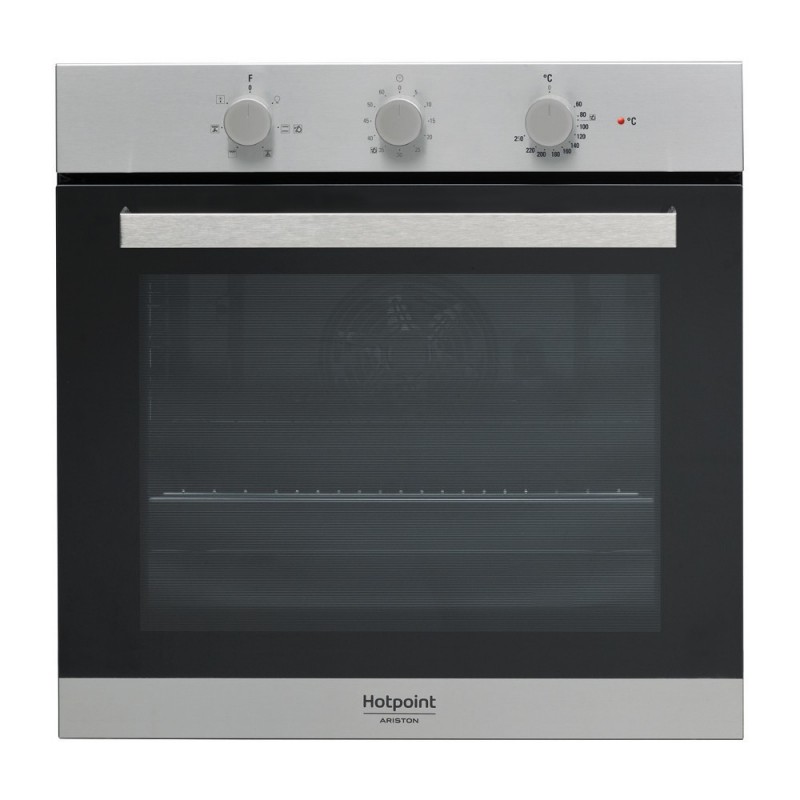 Hotpoint FA3 530 H IX HA forno 66 L 3600 W A Nero, Acciaio inossidabile