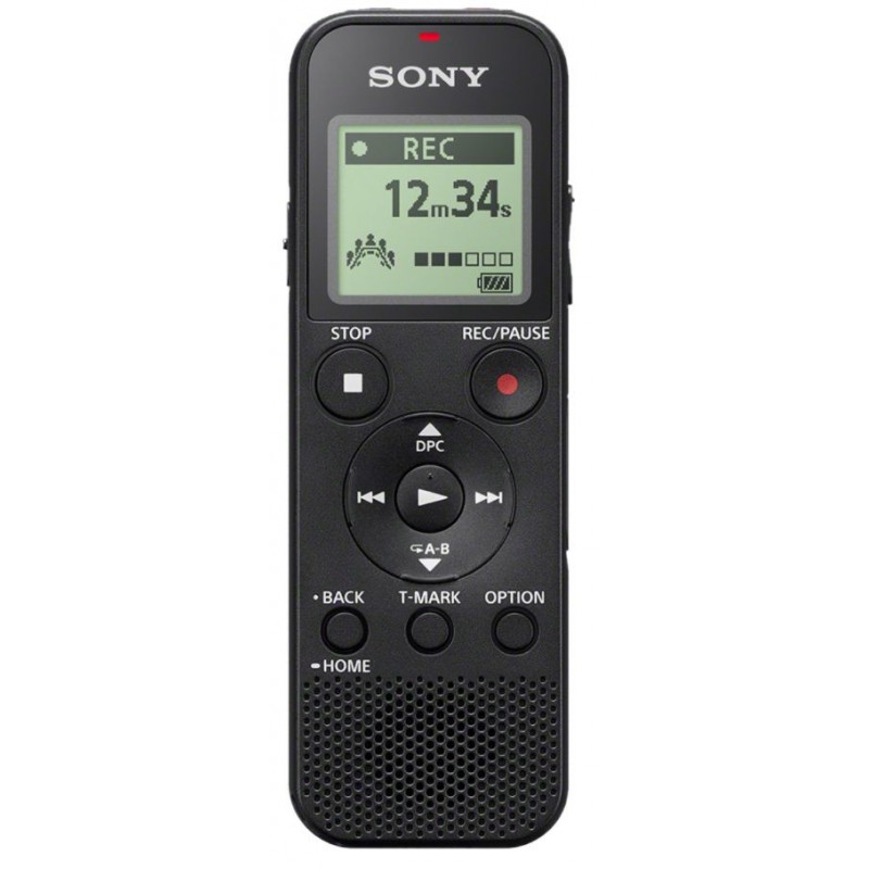 Sony ICD-PX370 dictaphone Mémoire interne + carte mémoire Noir