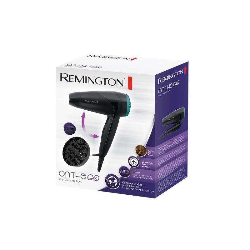 Remington D1500 2000 W Negro, Verde