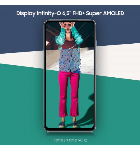 Samsung Galaxy A52 4G SM-A525FZBGEUE smartphone 16.5 cm (6.5") Dual SIM Android 11 USB Type-C 6 GB 128 GB 4500 mAh Blue