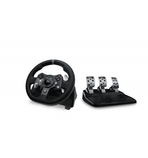 Logitech G G920 Driving Force Racing Wheel Noir USB 2.0 Volant + pédales Analogique Numérique PC, Xbox One