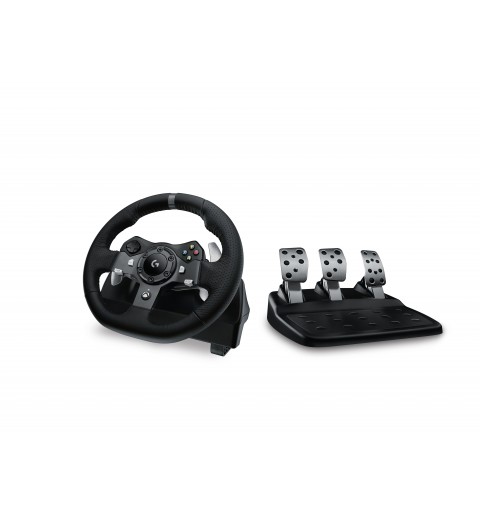 Logitech G G920 Driving Force Racing Wheel Schwarz USB 2.0 Lenkrad + Pedale Analog Digital PC, Xbox One