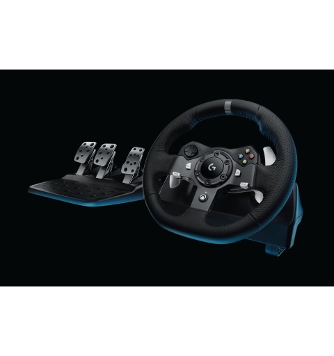 Logitech G G920 Driving Force Racing Wheel Schwarz USB 2.0 Lenkrad + Pedale Analog Digital PC, Xbox One