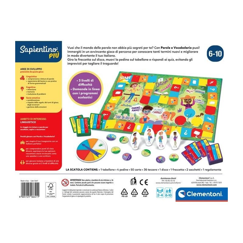 Clementoni 16641 learning toy