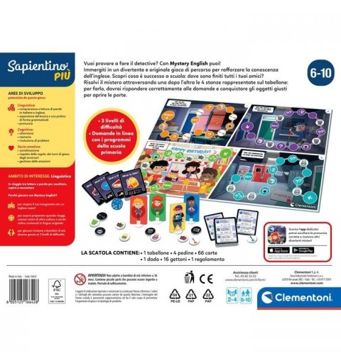 Clementoni 16642 juego educativo