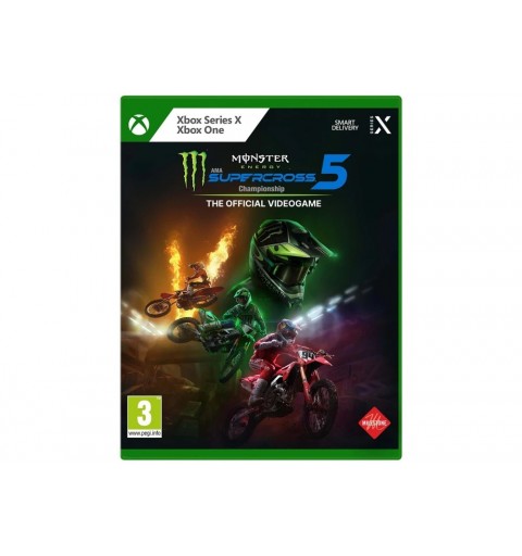 Milestone Monster Energy Supercross 5 Estándar Inglés, Español, Italiano, Francés, Alemán, POR-BRA Xbox Series X