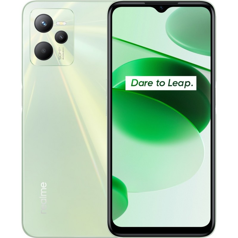 realme C35 16,8 cm (6.6") SIM doble Android 11 4G USB Tipo C 4 GB 128 GB 5000 mAh Verde