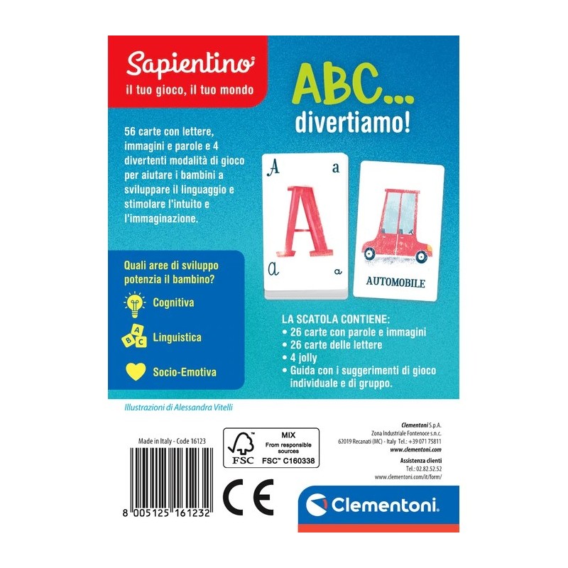 Clementoni 16123 jouet d'apprentissage